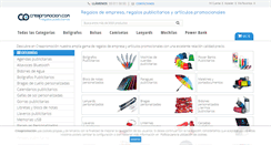 Desktop Screenshot of creapromocion.com